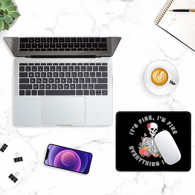 ITNRSIIET Mouse Pad with Stitched Edge Premium Textured Smooth Precise - Image 7