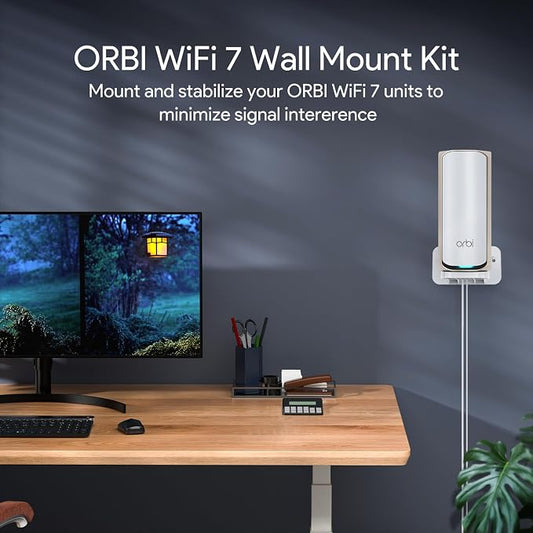 Wall Mount for Orbi WiFi 7 Router, Compatible - Image 2