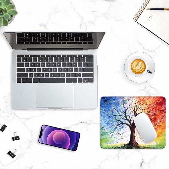 ITNRSIIET Mouse Pad with Stitched Edge Premium Textured Smooth Precise - Image 7