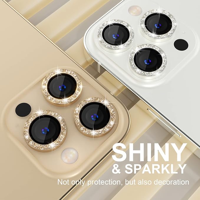 Choiche [3+1 for iPhone 13 Pro/iPhone 13 Pro Max Camera Lens Protector Bling - Image 7