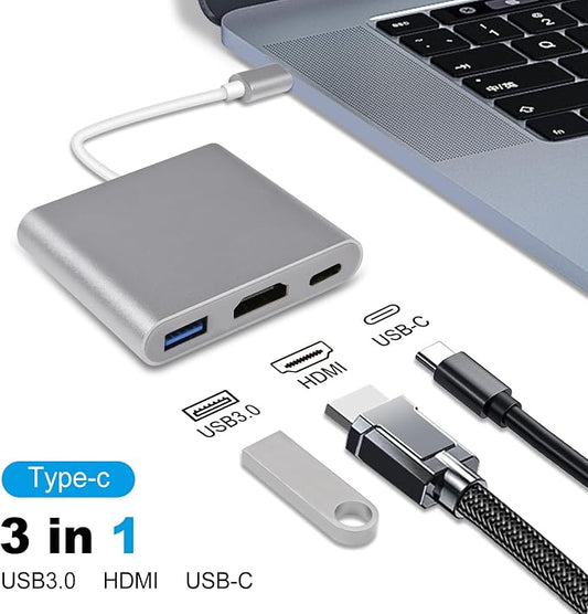 USB C to HDMI Adapter, Type C to 4K HDMI Multiport - Image 2