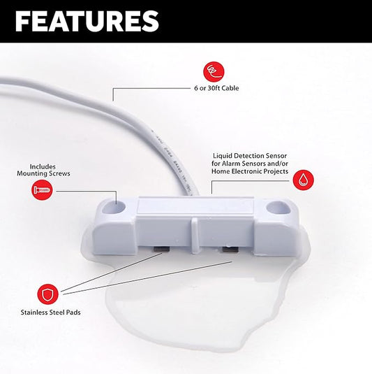 Floor Water Sensor for Flood and Leak Detection - Image 2