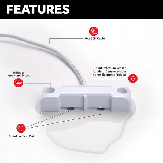 Floor Water Sensor for Flood and Leak Detection - Image 2