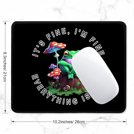 ITNRSIIET Mouse Pad with Stitched Edge Premium Textured Smooth Precise - Image 2