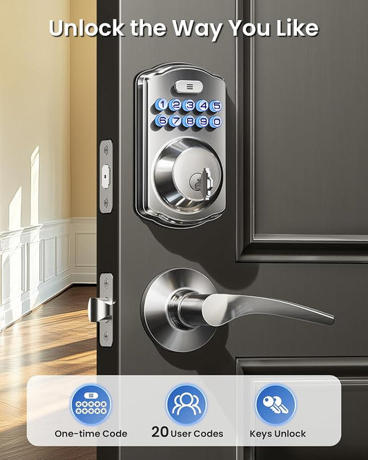 Veise Keyless Entry Door Lock - Image 2