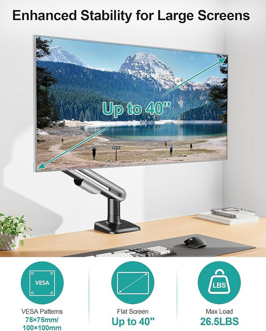 MOUNT PRO Single Monitor Desk Mount - Image 2