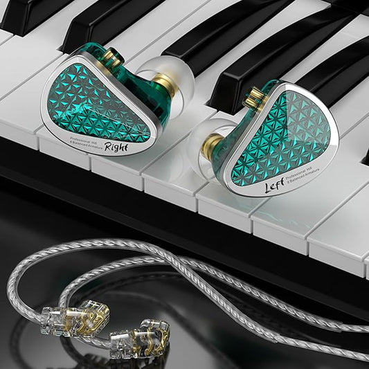 CCA KZ AS16 PRO in Ear Monitor Headphones 16BA Balanced Armature Drivers HiFi - Image 2