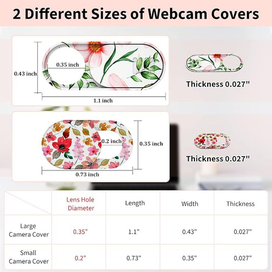 Laptop Camera Cover Slide Cute, Ultra Thin Webcam Cover - Image 2