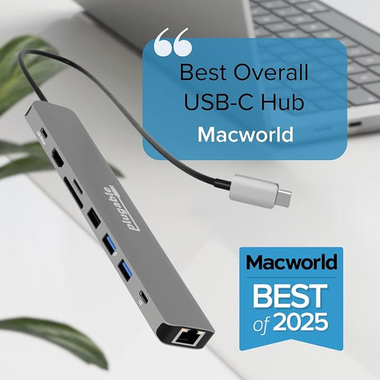 Plugable USB C Hub Multiport Adapter: 9-in-1 - Image 2
