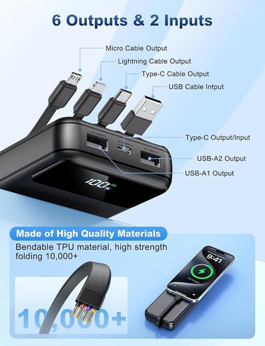 Portable Charger Power Bank 50000mAh Battery Pack, 22.5W Fast Charging PowerBank - Image 2