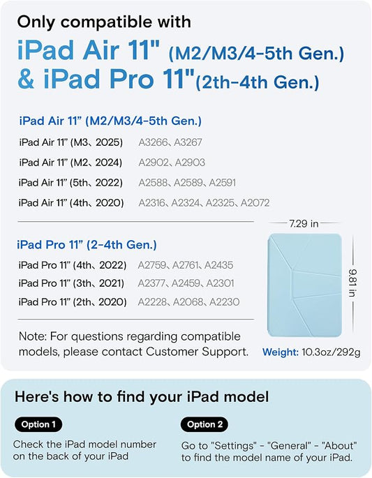 MOFT Dynamic Folio Case for for iPad Air 11-inch M3 M2 2025 2024/10.9 Air 5th - Image 2