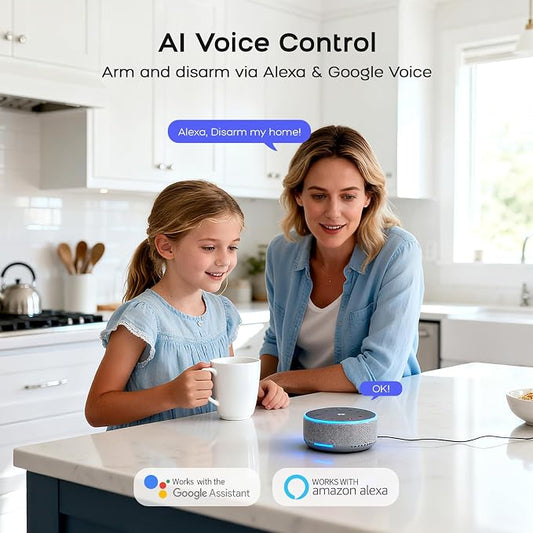 Wireless Home Security System, SOS Button, Door/Window Sensors, APP Insta Alert - Image 2