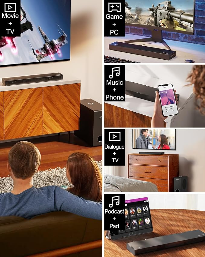 ULTIMEA Sound Bars for Smart TV - Image 8