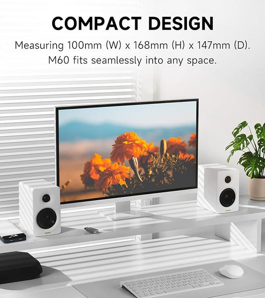 Edifier M60 Multimedia Speaker Bluetooth 5.3, 66W RMS, Hi-Res Audio & Hi-Res - Image 2