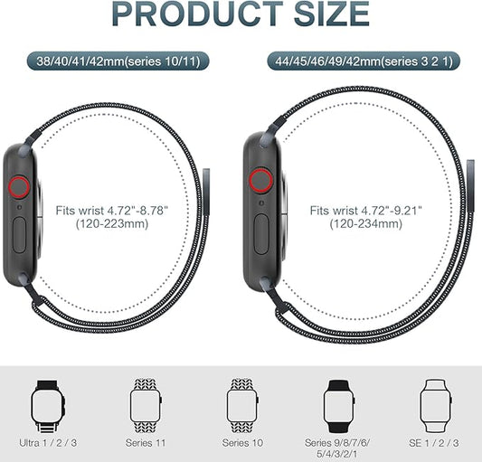 Original Stainless Steel Mesh Loop Compatible - Image 2