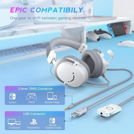 FIFINE USB PC Gaming Headset - Image 2