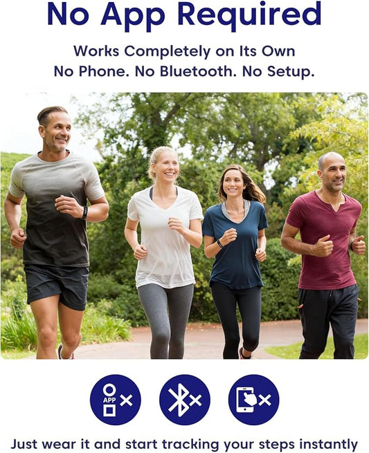 Pedometer Watch No Bluetooth No APP No Phone Required, Simple Fitness Tracker - Image 2