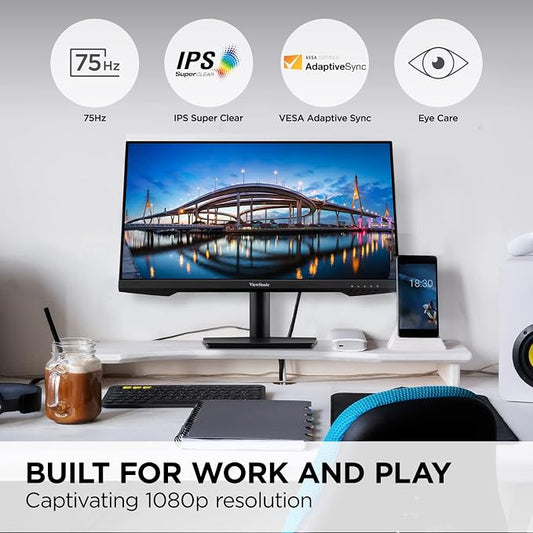 ViewSonic VA2409M 24 Inch IPS Full HD 1080p Monitor - Image 2