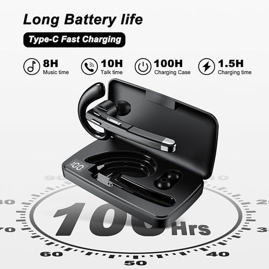 Bluetooth Headset, Wireless Earpiece - Image 2