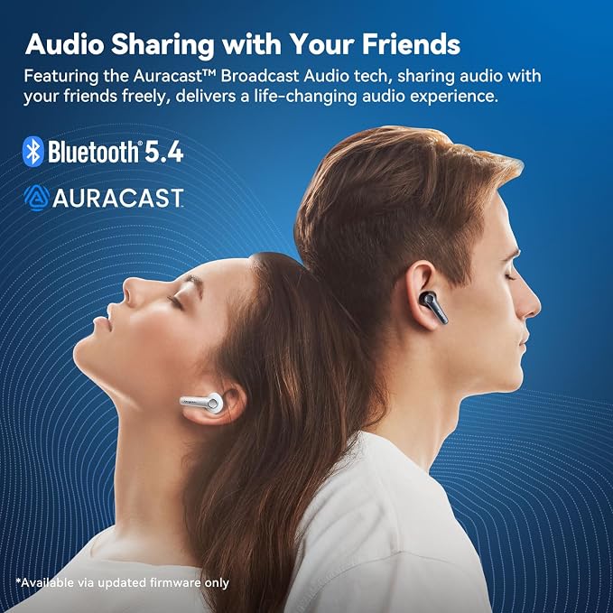 EarFun Air Pro 4 Adaptive Hybrid Noise Canceling Wireless Earbuds, Qualcomm - Image 8