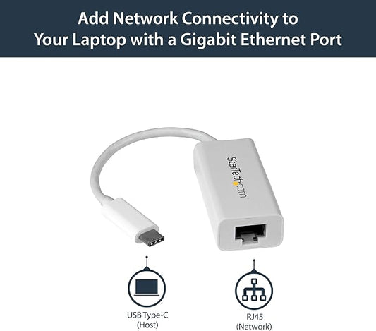 StarTech.com USB-C to Gigabit Ethernet Adapter - Image 2