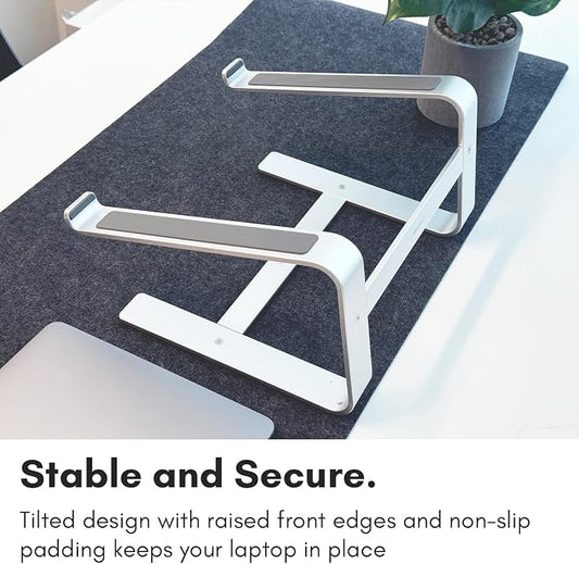 Macally Aluminum Laptop Stand for Desk - Image 2