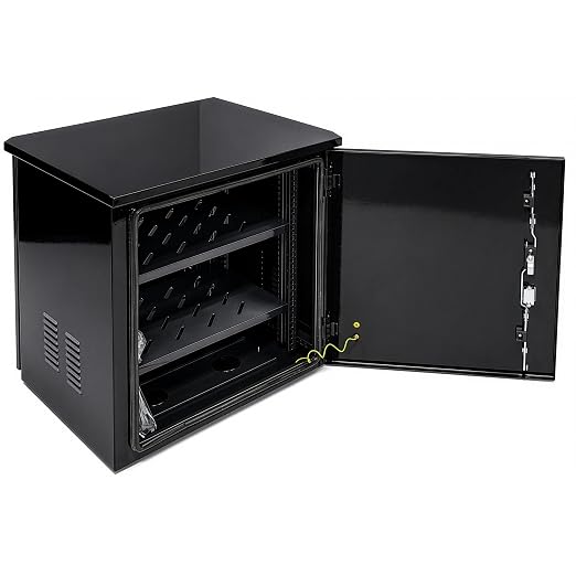 Electriduct 12U Outdoor Cabinet 21.6 Inch Depth IP55 Weather Resistant - Image 2