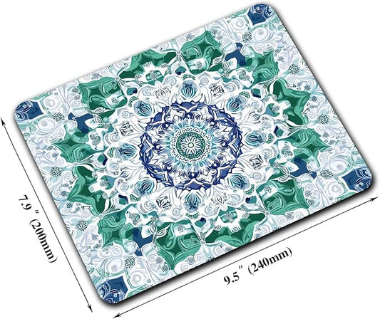 Aesthetic Mandala Pattern Custom Mouse Pad - Image 2
