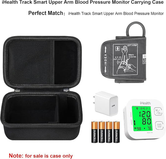 Elonbo Carrying Case for iHealth Track Smart Upper Arm Blood Pressure Monitor - Image 2