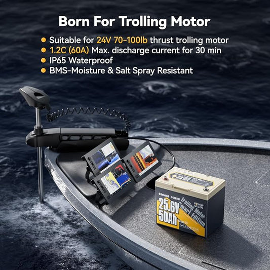 Power Queen 24V50Ah LiFePO4 Battery - Image 2