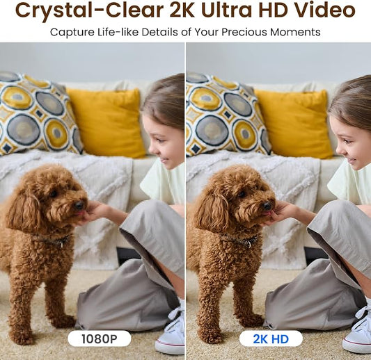 GALAYOU 2K Indoor Cameras for Home Security-Baby/Pet/Dog/Cat Monitor - Image 2
