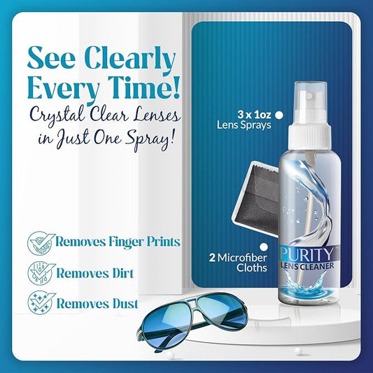 Purity Eyeglass Lens Cleaner Kit - Image 2