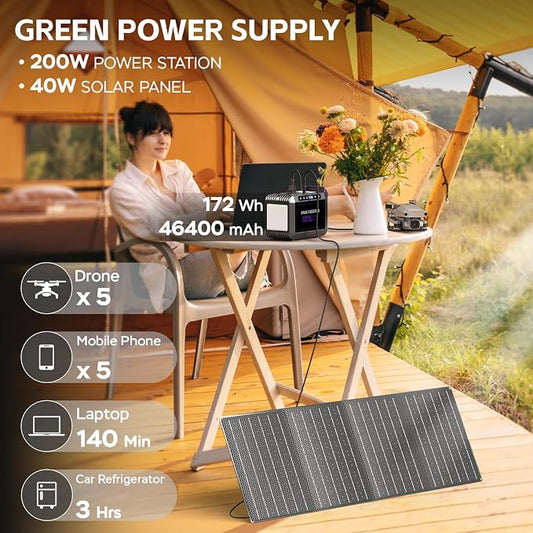 MARBERO 172Wh Solar Generator - Image 2