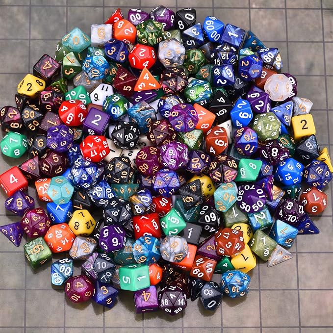 DND Dice Sets 30 x 7 Polyhedral RPG Dice - Image 9
