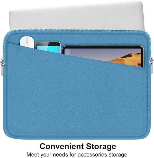 15.6 inch Laptop Sleeve, Slim Computer Carrying Bag Protective Cover Briefcase - Image 2