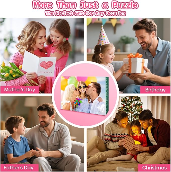 Custom Photo Jigsaw Puzzle for Adults, Personalized Puzzles from Pictures - Image 7