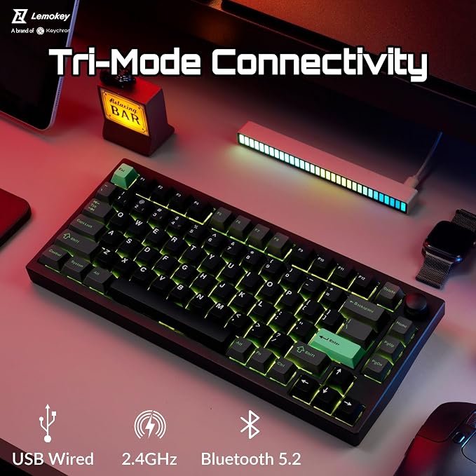 P1 HE 75% Wireless Custom Mechanical Gaming Keyboard - Image 8