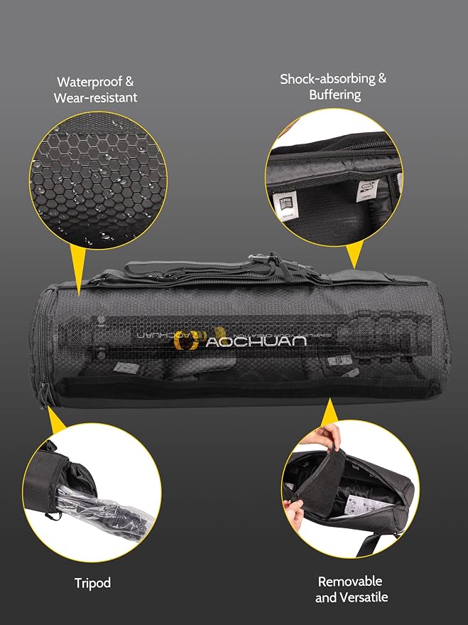 3-Axis Gimbal Stabilizer for iPhone & Android w/RGB Light, Handheld Phone - Image 8