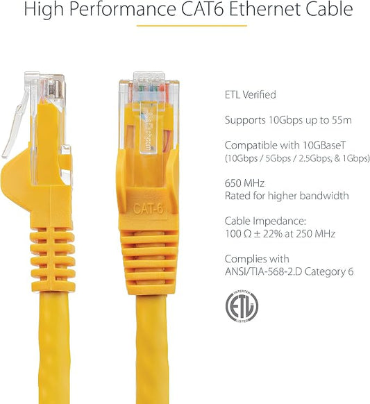StarTech 6ft CAT6 Ethernet Cable - Image 2