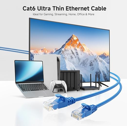 Cable Matters 10Gbps Snagless Cat 6 Ethernet Cable - 25ft - Image 2