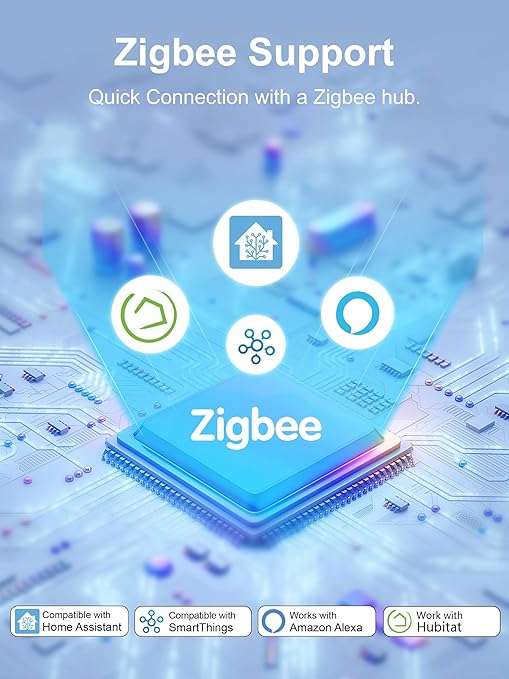 EIGHTREE Zigbee Smart Plug 15A, Energy Monitoring, Required - Image 2