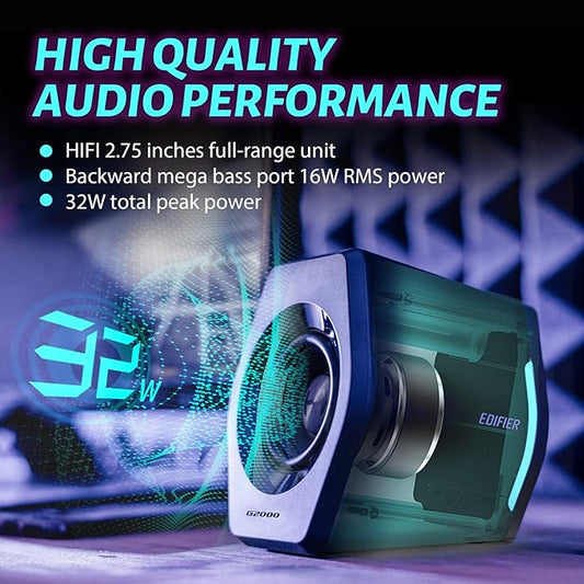 Edifier G2000 32W PC Gaming Computer Speakers - Image 2