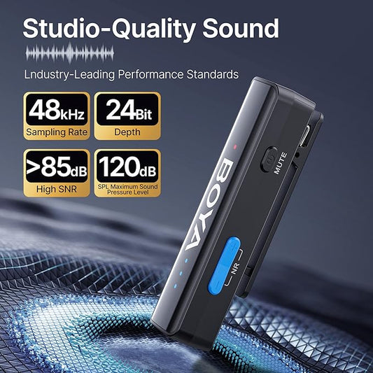 BOYA BOYALINK 2 A2 Wireless Lavalier Microphone - Image 2