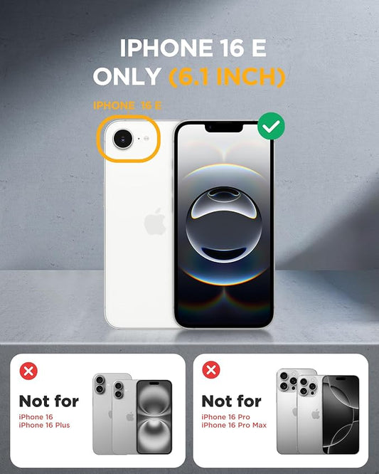 Miracase Magnetic for iPhone 16e Case Full-Body Phone - Image 2