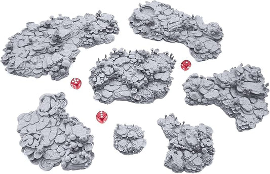 EnderToys Shroom Grotto Floors by Printable Scenery, 3D Printed Tabletop RPG - Image 2