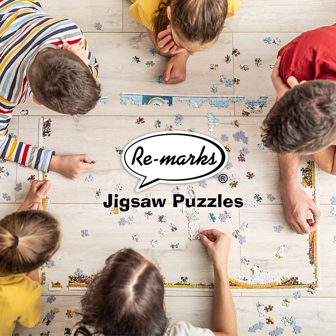 Re-marks 1970s Pop Culture Puzzle, 1500 Pieces - Image 6