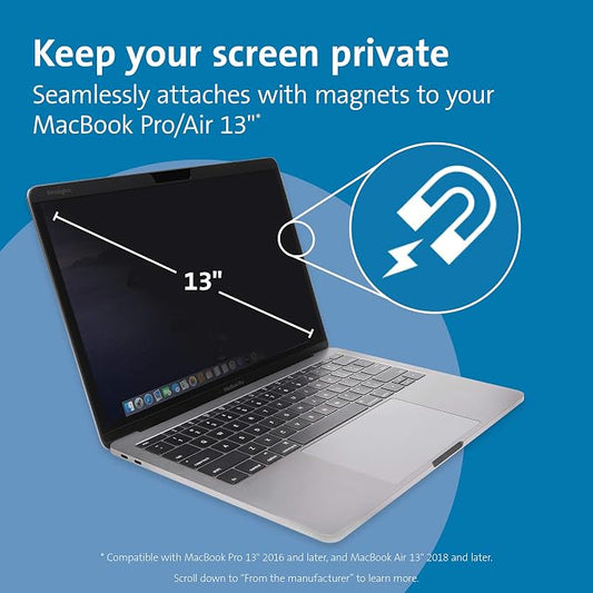 Kensington MP13 Magnetic Macbook Pro Privacy Screen - Image 2