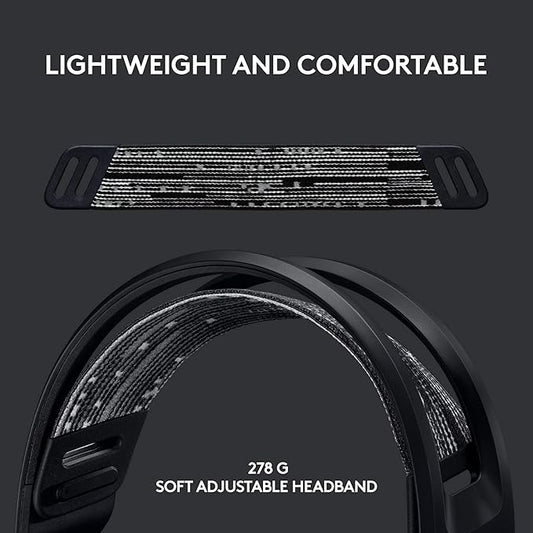 Logitech G733 Lightspeed Wireless Gaming Headset, Suspension Headband, - Image 2