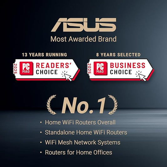 ASUS ZenWiFi BD4 Dual-Band WiFi 7 Mesh, 3600 Mbps, 4900 sq.ft., Dual 2.5G Ports - Image 2