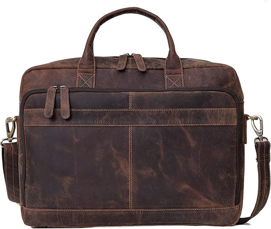 VC VINTAGE COUTURE Leather briefcase bag - Image 2